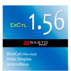 CR 1.56 BlueCut AR Cil. est. Esf. +/-4.00 e Cil. -2.25 até -4.00
